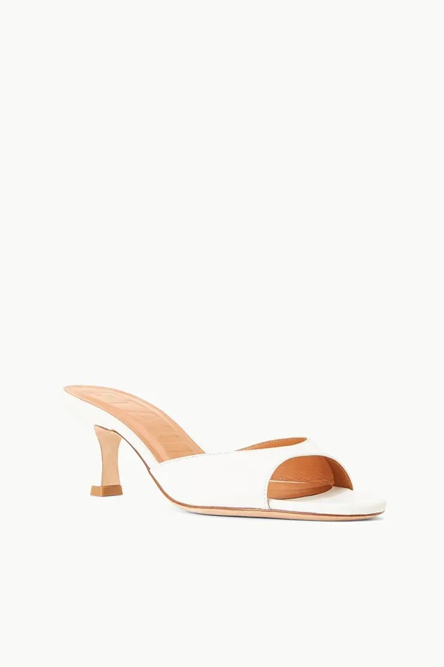 Women STAUD Mules and Flats BRIGITTE MULE PAPER
