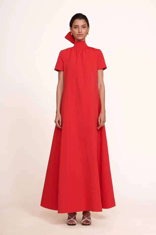 Women STAUD Occasion Dresses ILANA DRESS POINSETTIA