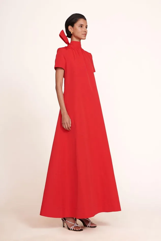 Women STAUD Occasion Dresses ILANA DRESS POINSETTIA