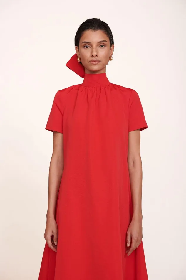 Women STAUD Occasion Dresses ILANA DRESS POINSETTIA