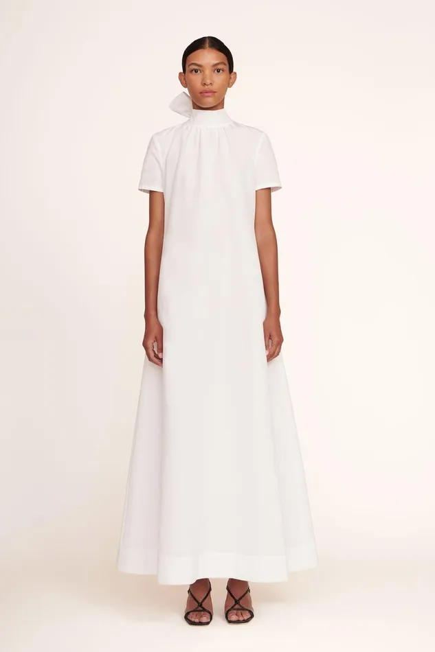 Women STAUD Occasion Dresses ILANA DRESS WHITE