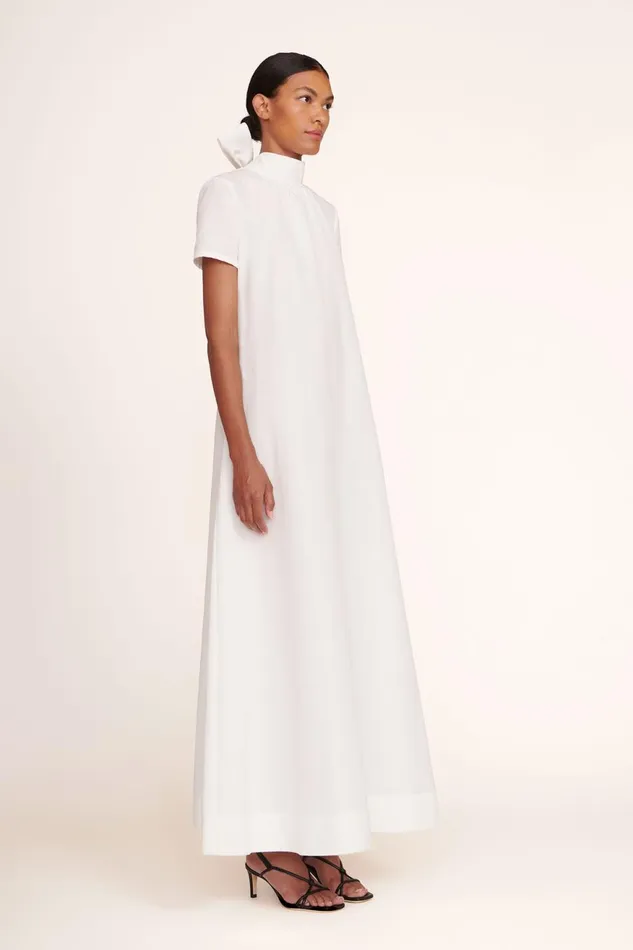 Women STAUD Occasion Dresses ILANA DRESS WHITE