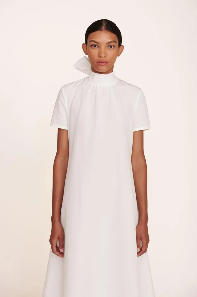 Women STAUD Occasion Dresses ILANA DRESS WHITE