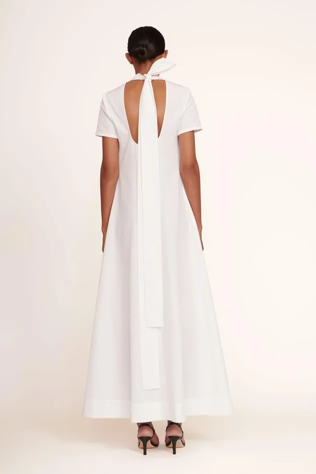 Women STAUD Occasion Dresses ILANA DRESS WHITE