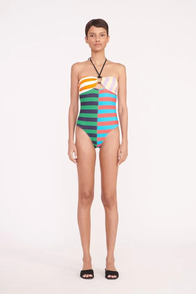 Women STAUD One Pieces ACE RING ONE PIECE CABANA STRIPE MULTI Women STAUD One Pieces ACE RING ONE PIECE CABANA STRIPE MULTI