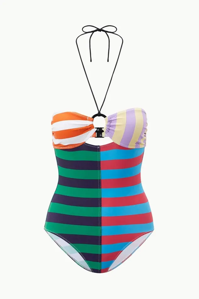 Women STAUD One Pieces ACE RING ONE PIECE CABANA STRIPE MULTI Women STAUD One Pieces ACE RING ONE PIECE CABANA STRIPE MULTI