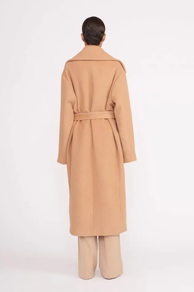 Women STAUD Outerwear and Jackets CARVER COAT CAMEL Women STAUD Outerwear and Jackets CARVER COAT CAMEL