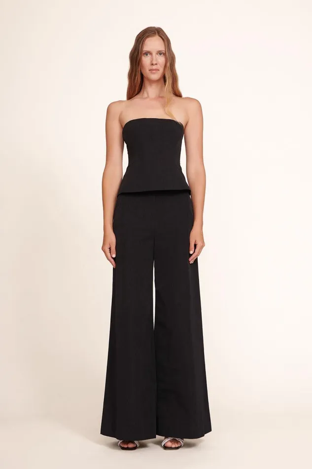 Women STAUD Pants and Shorts OAK PANT BLACK