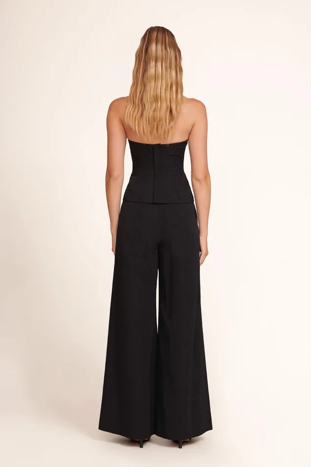 Women STAUD Pants and Shorts OAK PANT BLACK