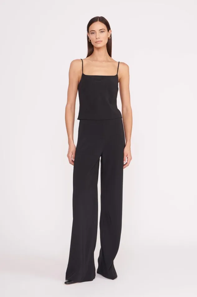 Women STAUD Pants and Shorts STROLL REVERSIBLE PANT BLACK