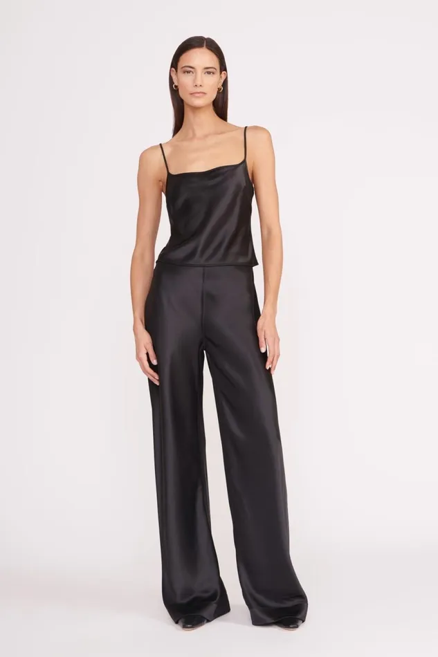 Women STAUD Pants and Shorts STROLL REVERSIBLE PANT BLACK Women STAUD Pants and Shorts STROLL REVERSIBLE PANT BLACK