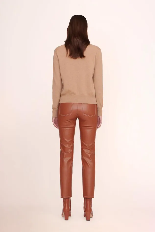 Women STAUD Pet Sweats and Knits CUSTOM STAUD X CBONZ CASHMERE SWEATER CAMEL