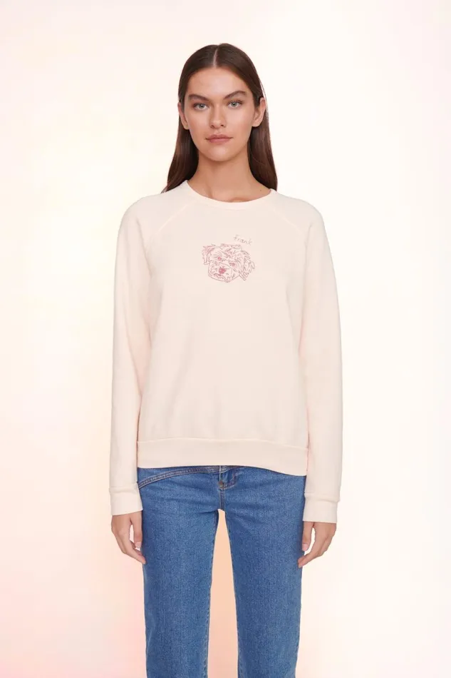 Women STAUD Pet Sweats and Knits CUSTOM STAUD X CBONZ SWEATSHIRT PINK