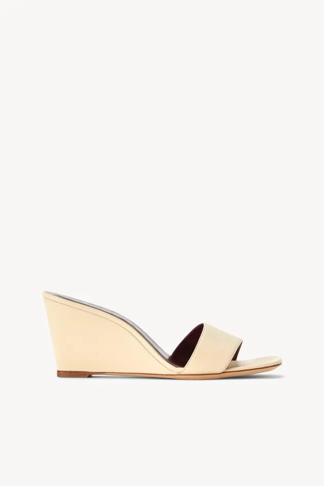 Women STAUD Platforms and Wedges BILLIE WEDGE CREAM