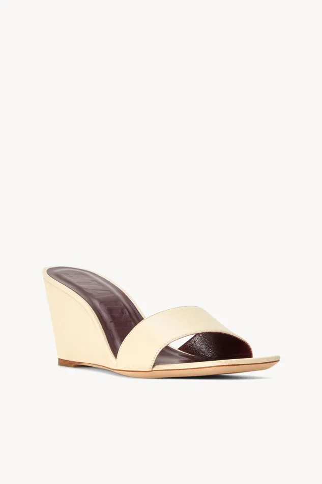 Women STAUD Platforms and Wedges BILLIE WEDGE CREAM