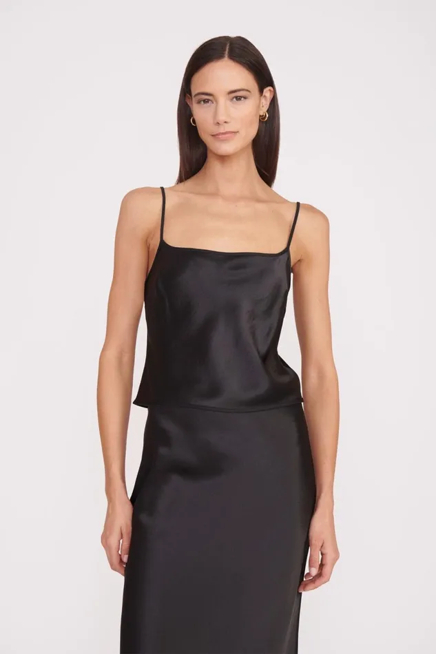 Women STAUD Tops MILES REVERSIBLE TOP BLACK Women STAUD Tops MILES REVERSIBLE TOP BLACK
