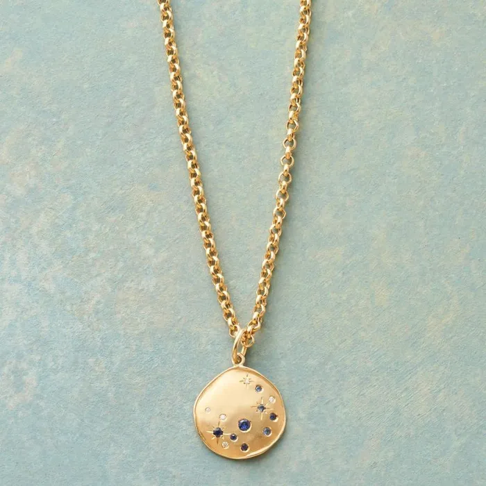 Women Stellar Coin Necklace Sundance Catalog Necklaces