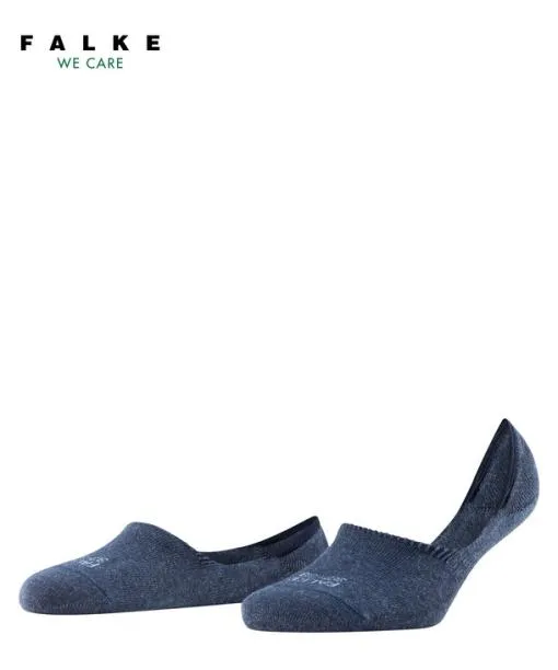 Women Step High Cut Women No Show Socks Navy Mel FALKE No Show Socks