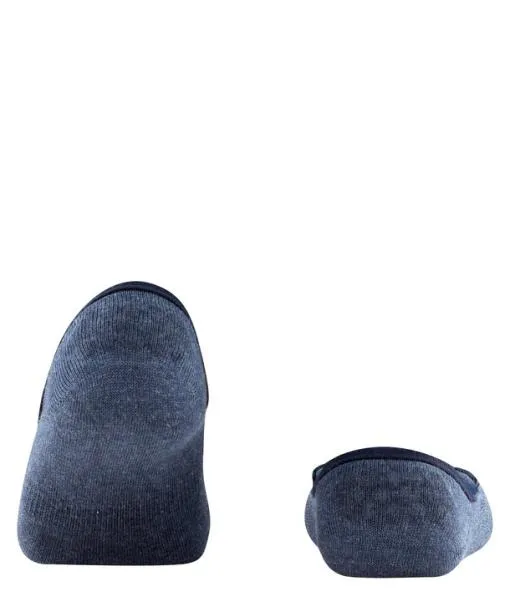 Women Step High Cut Women No Show Socks Navy Mel FALKE No Show Socks