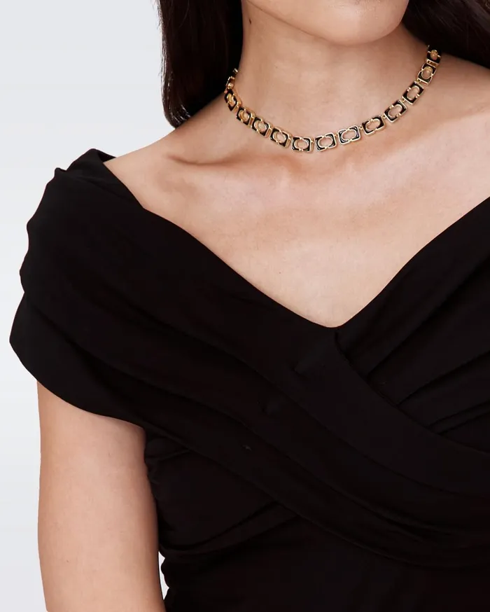 Women Stephen Dress Black DVF Dresses