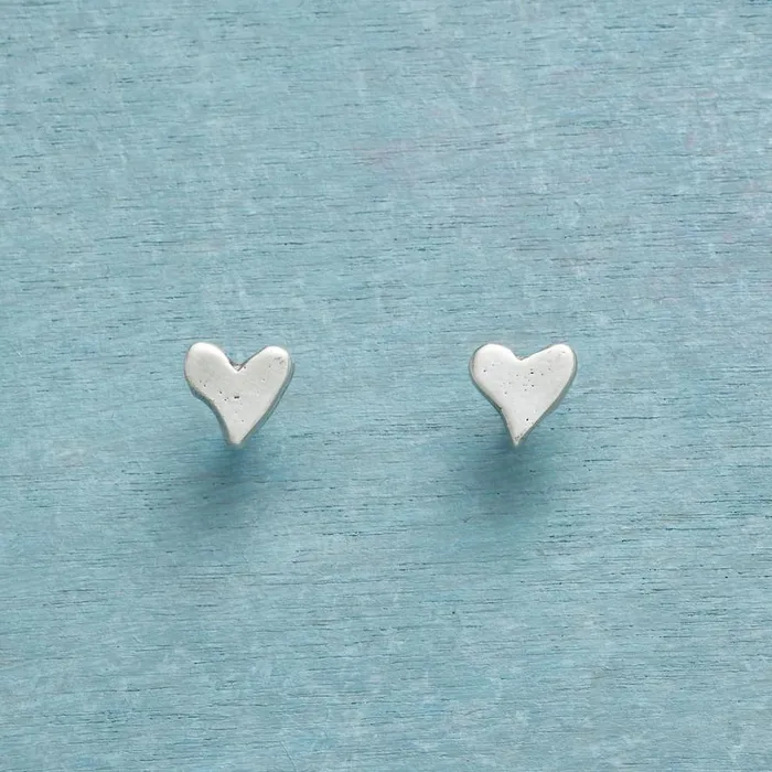 Women Sterling Silver Precious Love Earrings Sundance Catalog Earrings