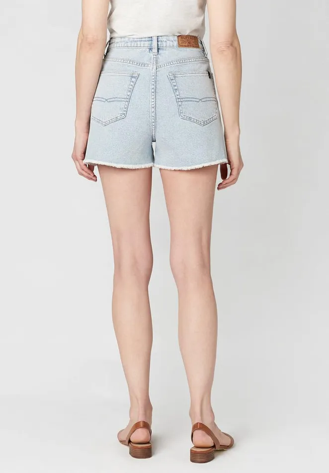 Women Super High Rise Joanna Washed Out Shorts Indigo Buffalo David Bitton Shorts and Skirts