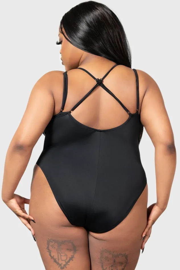 Women Swim Killstar Lilith039s Gaze Swimsuit