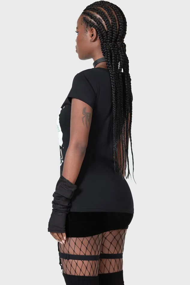 Women TShirts and Vests Killstar Fangtasy Top