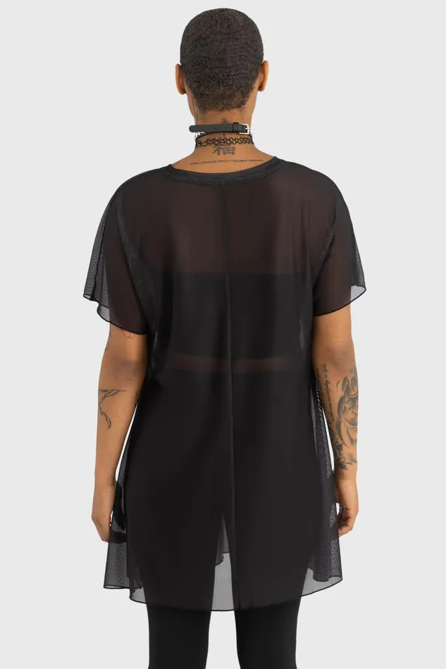 Women TShirts and Vests Killstar I039m Your Friend To The End Longline Top