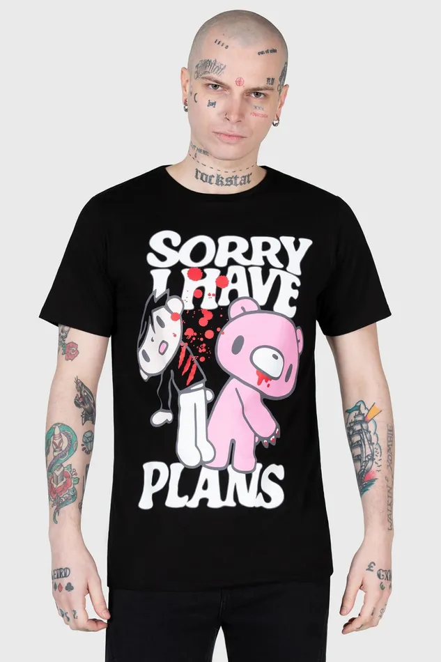 Women TShirts and Vests Killstar I Have Plans TShirt