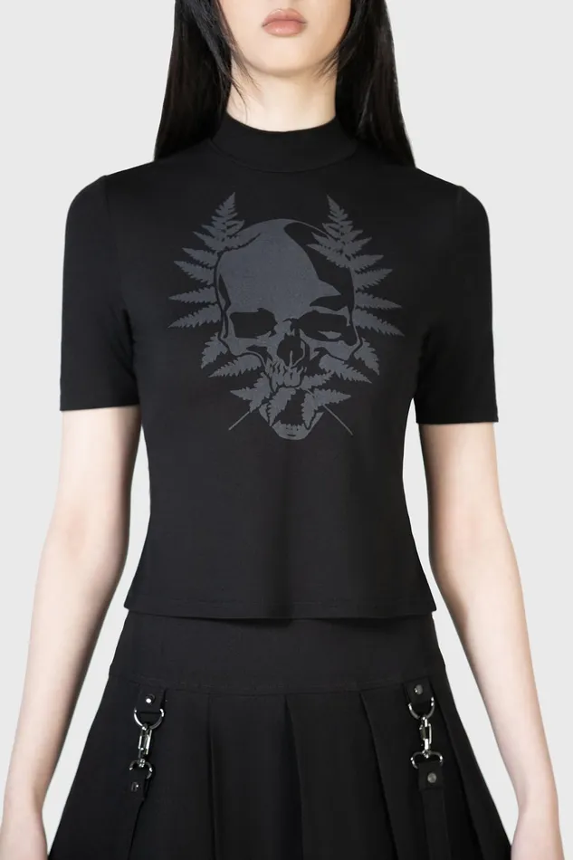 Women TShirts and Vests Killstar Live Twice Top