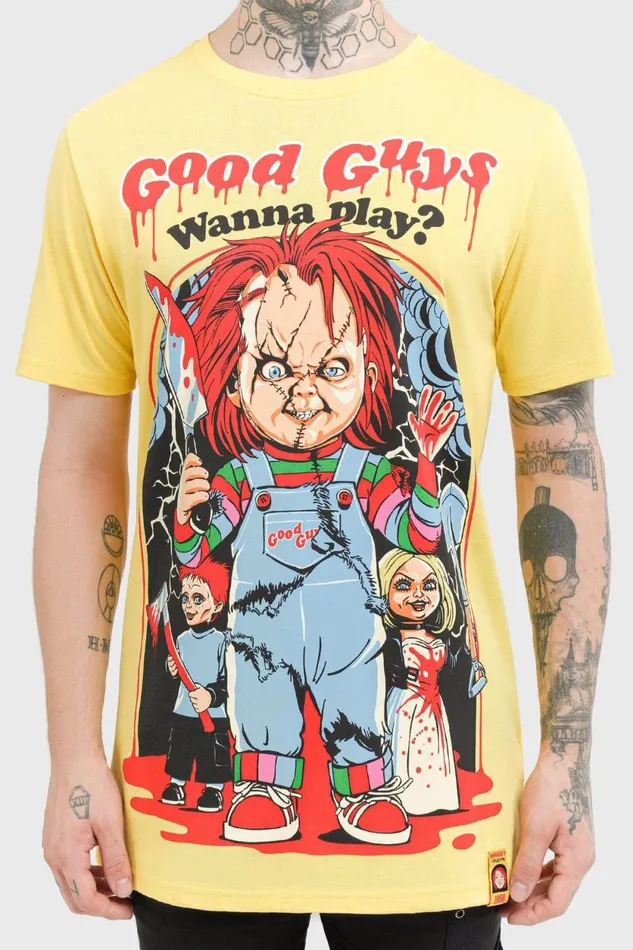 Women TShirts and Vests Killstar Play Pals Toys TShirt