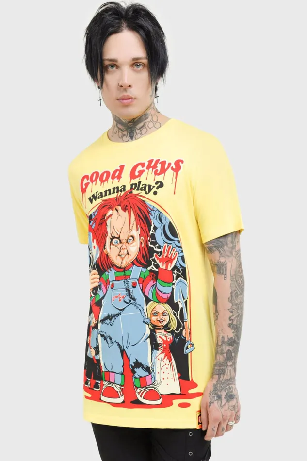 Women TShirts and Vests Killstar Play Pals Toys TShirt