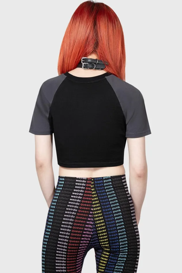Women TShirts and Vests Killstar Weirdest Folk Shrunken TShirt