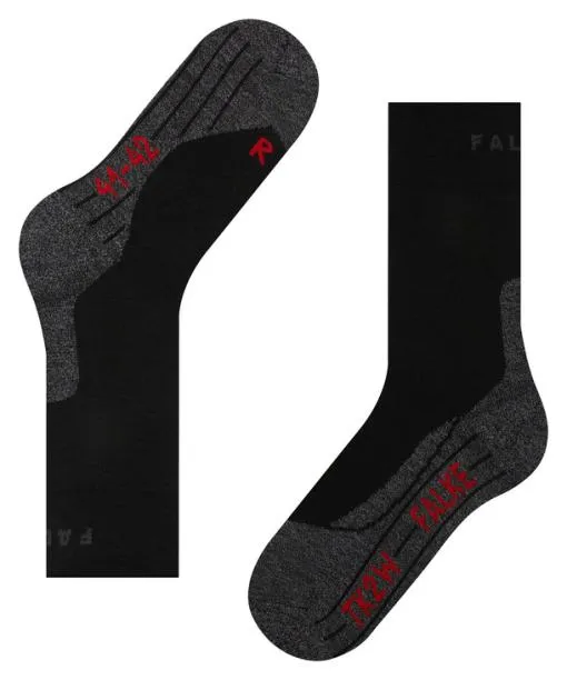 Women TK2 Explore Sensitive Women Trekking Socks Black FALKE Hiking Socks