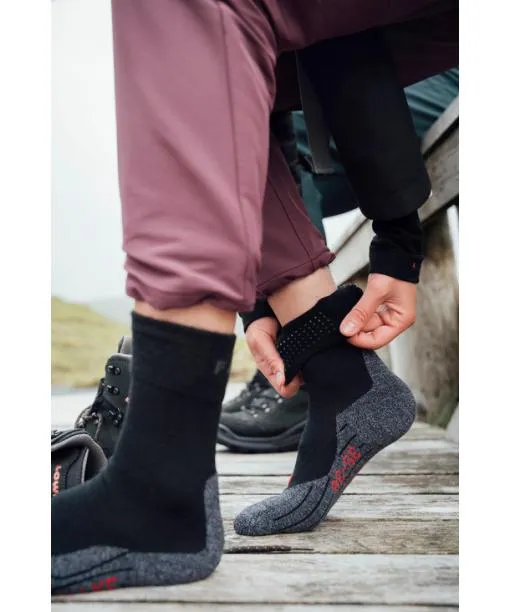 Women TK2 Explore Sensitive Women Trekking Socks Black FALKE Hiking Socks