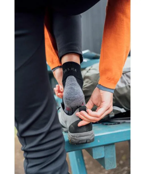 Women TK5 Wander Short Women Trekking Short Sock Blue Note FALKE Hiking Socks