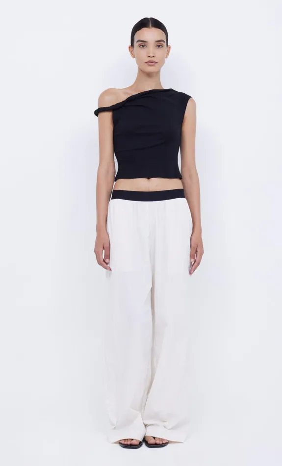 Women Tops Bec Bridge AKACIA TWIST TOP Black