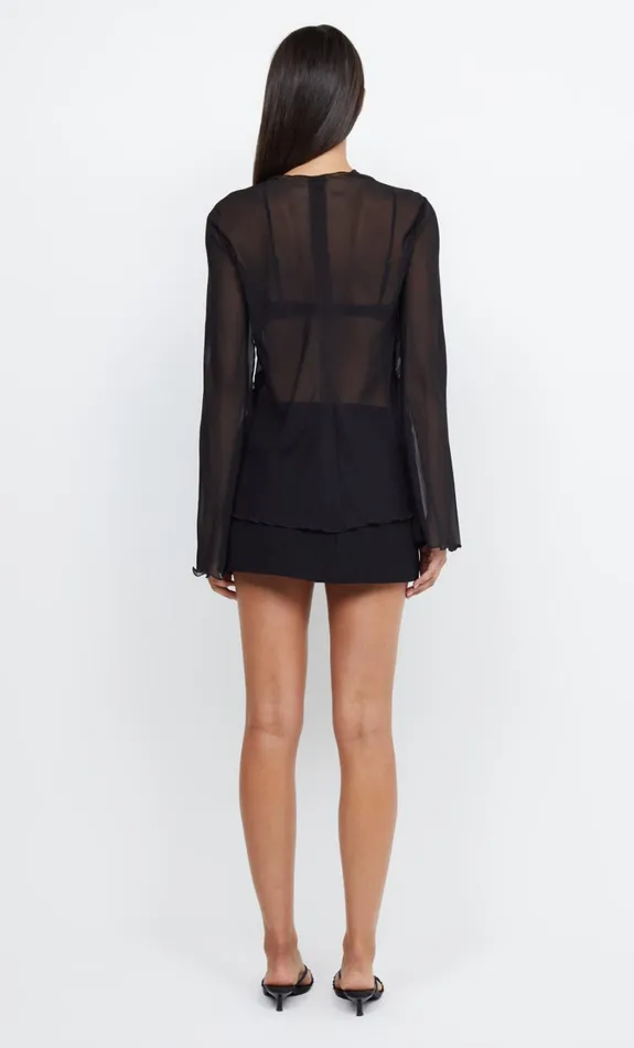 Women Tops Bec Bridge ARCHER LONG SLEEVE BLOUSE Black