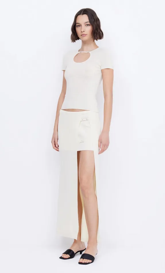 Women Tops Bec Bridge CASPIAN KNIT TOP Milk