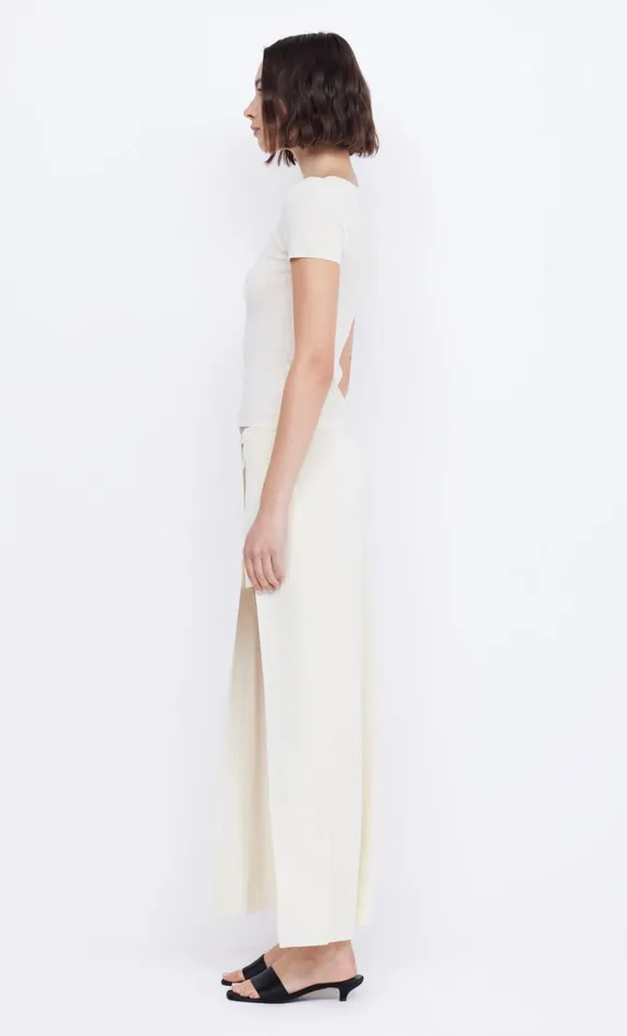 Women Tops Bec Bridge CASPIAN KNIT TOP Milk