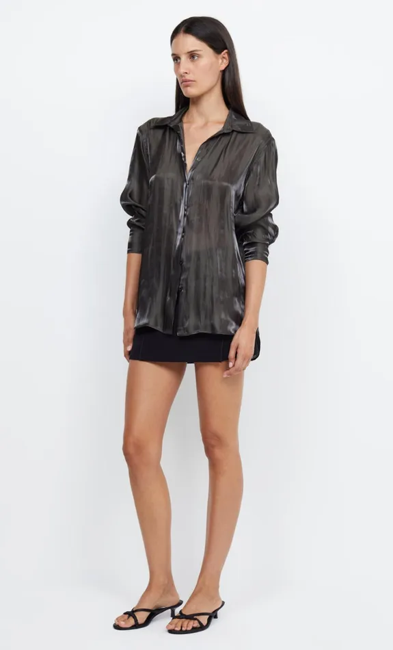 Women Tops Bec Bridge MONICA SHIRT Graphite