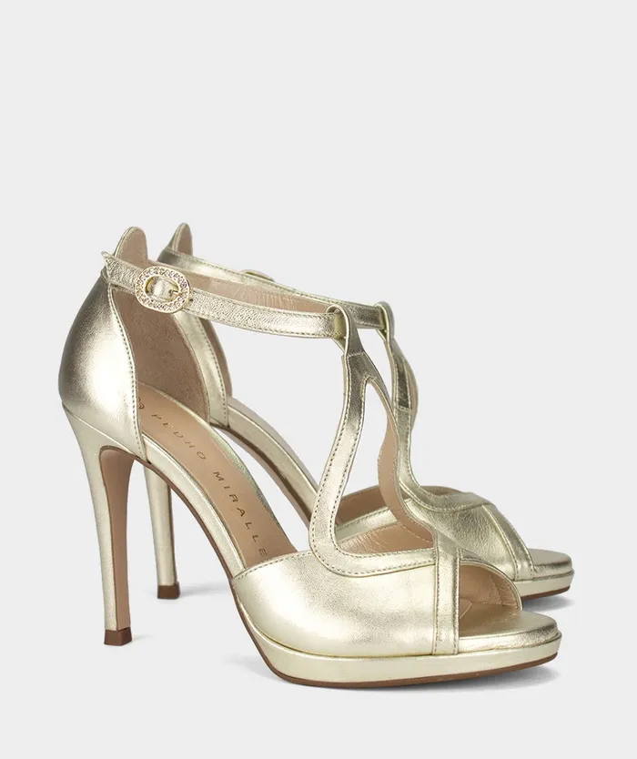 Women Trinidad Oro 8211 Heeled Sandals Pedro Miralles Women Trinidad Oro 8211 Heeled Sandals Pedro Miralles