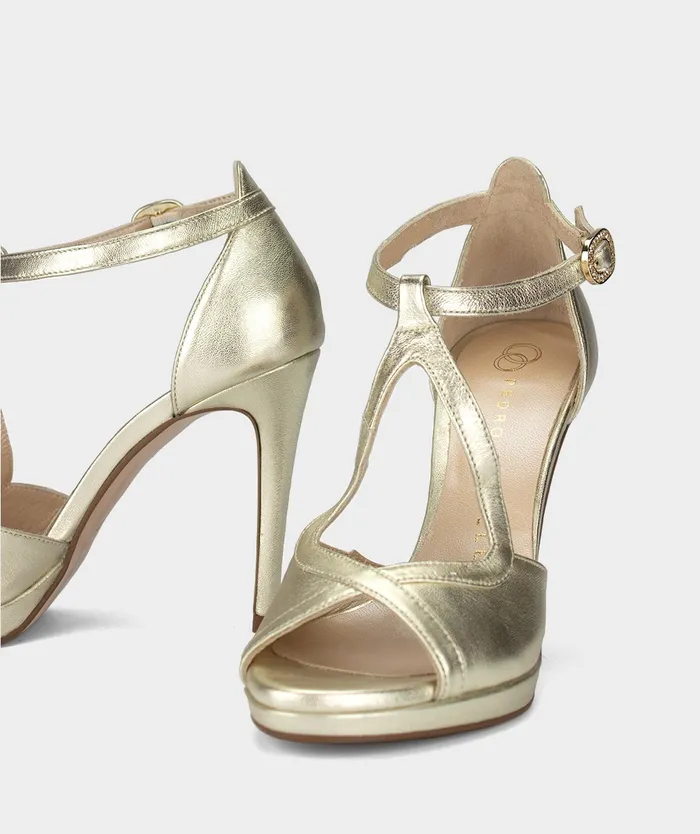 Women Trinidad Oro 8211 Heeled Sandals Pedro Miralles Women Trinidad Oro 8211 Heeled Sandals Pedro Miralles