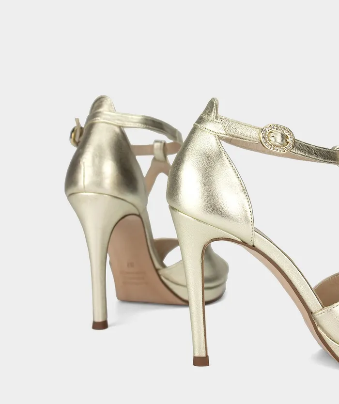 Women Trinidad Oro 8211 Heeled Sandals Pedro Miralles Women Trinidad Oro 8211 Heeled Sandals Pedro Miralles