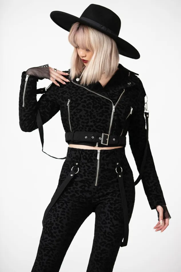 Women Trousers and Jeans Killstar Hellcat Zip Trousers