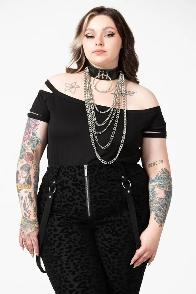 Women Trousers and Jeans Killstar Hellcat Zip Trousers