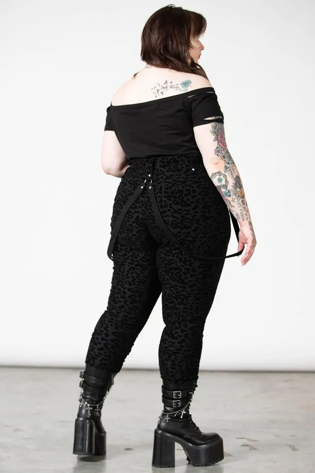 Women Trousers and Jeans Killstar Hellcat Zip Trousers
