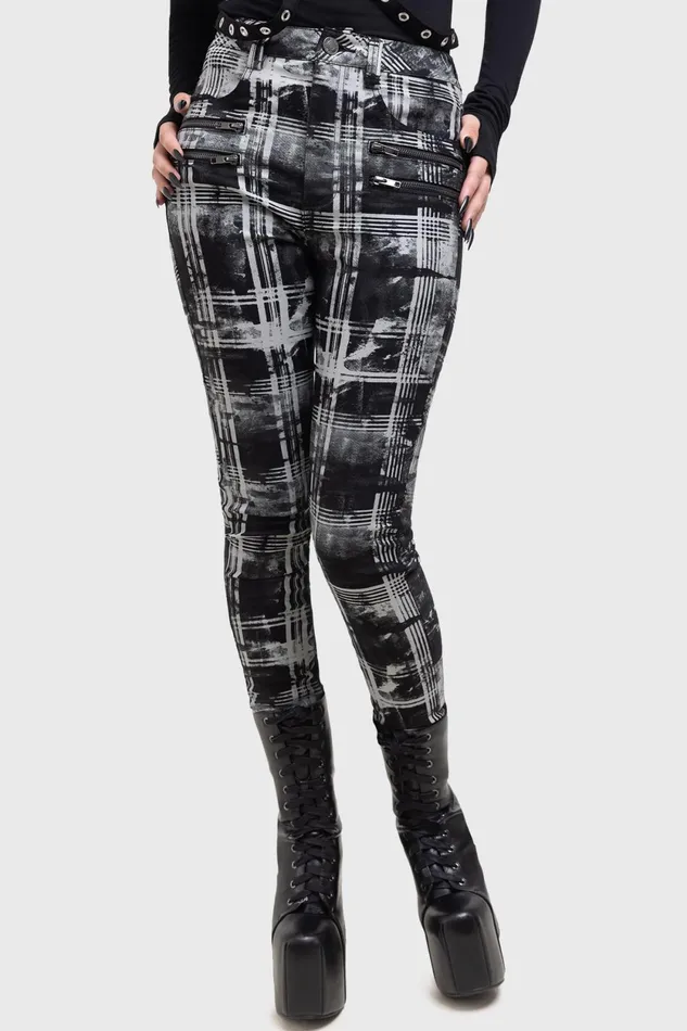 Women Trousers and Jeans Killstar Stormcloud Trousers