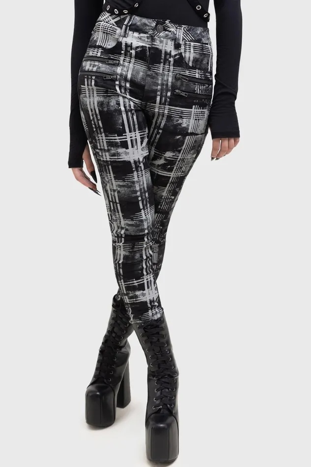 Women Trousers and Jeans Killstar Stormcloud Trousers
